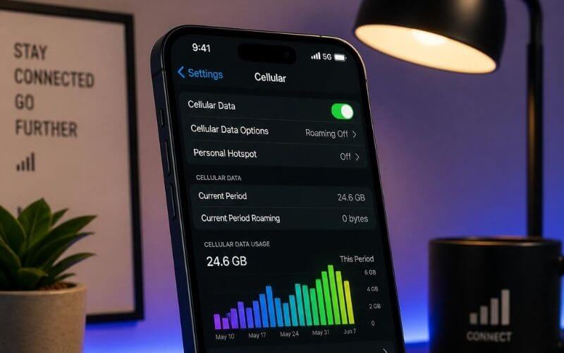 Jak sprawdzić zużycie danych komórkowych przez aplikacje iPhone? Praktyczny poradnik krok po kroku