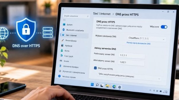 DNS over HTTPS – jak włączyć i kiedy warto?