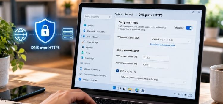 DNS over HTTPS – jak włączyć i kiedy warto?