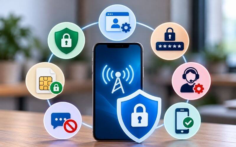 Jak zabezpieczyć numer telefonu przed SIM swap